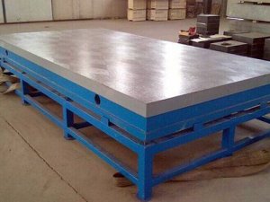 铸铁平台平面度检测原则和生产工艺流程